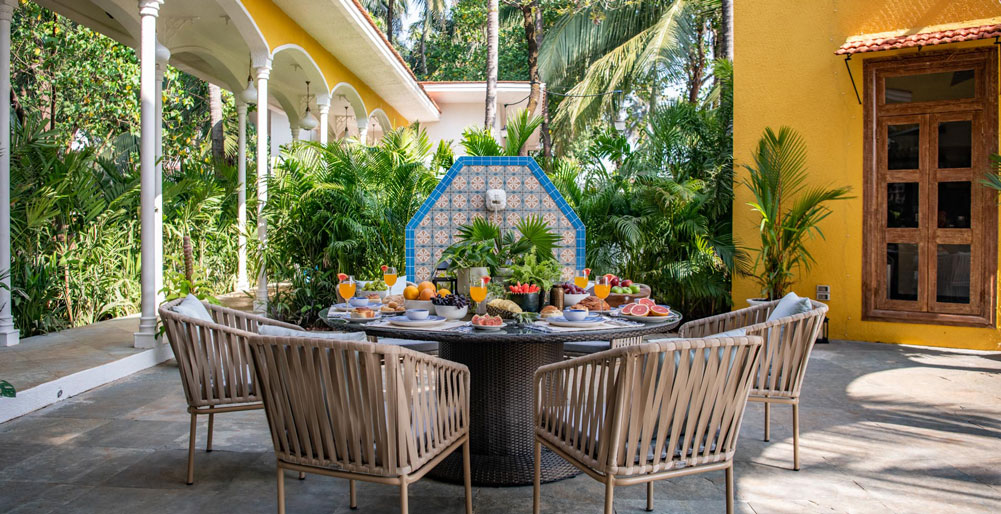 Estate Alta de Palmeira - Outdoor dining area